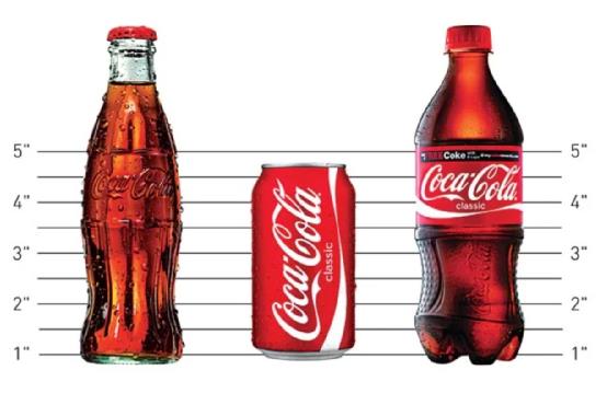 It's all coke: the glass bottle is cool, but the plastic bottle is so bad.